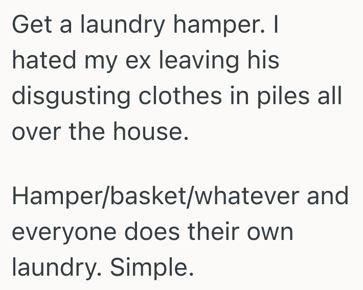 Screenshot 2025 06 13 at 5.18.49 PM Pregnant Womans Boyfriend Refuses To Fold Her Laundry, So She Wants To Keep It In Piles On The Floor Instead Of Doing It Herself